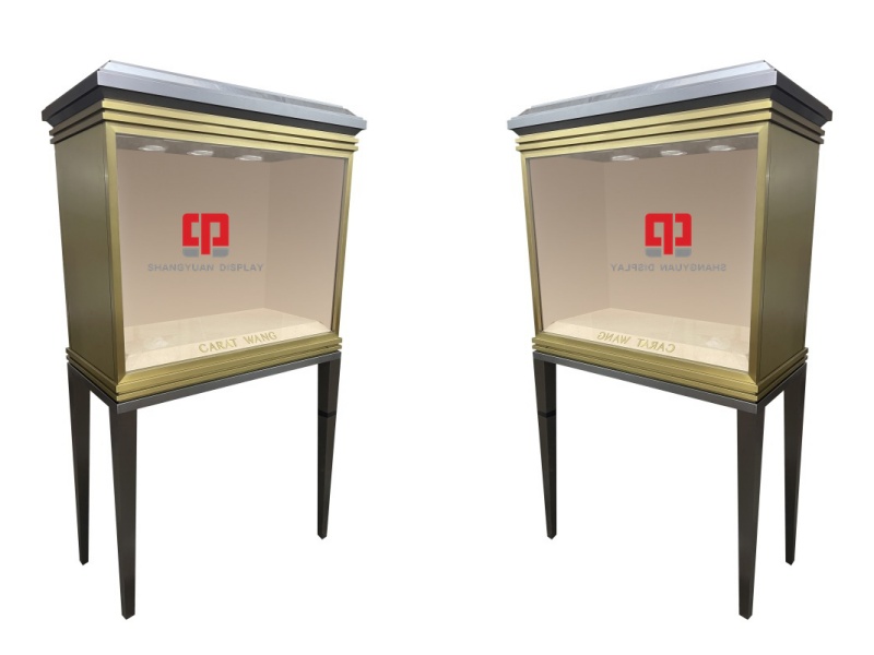 Luxury Jewelry Store Window Display High Cabinet