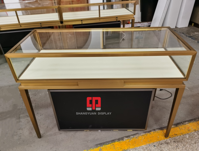 Custom Stainless Steel Jewelry Display Counter
