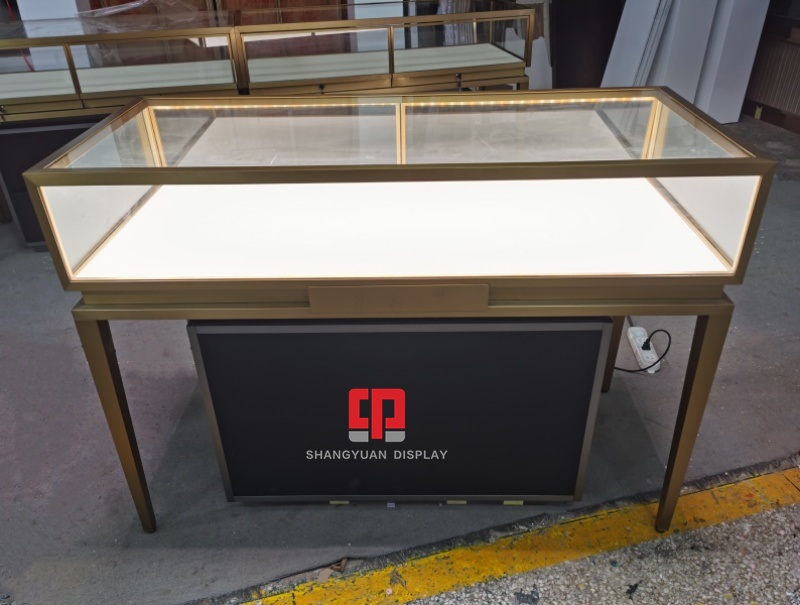 Custom Stainless Steel Jewelry Display Counter