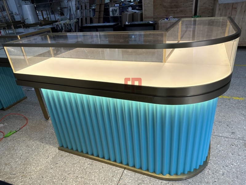 Metal Stainless Steel Jewelry Wall Mounted Cabinet