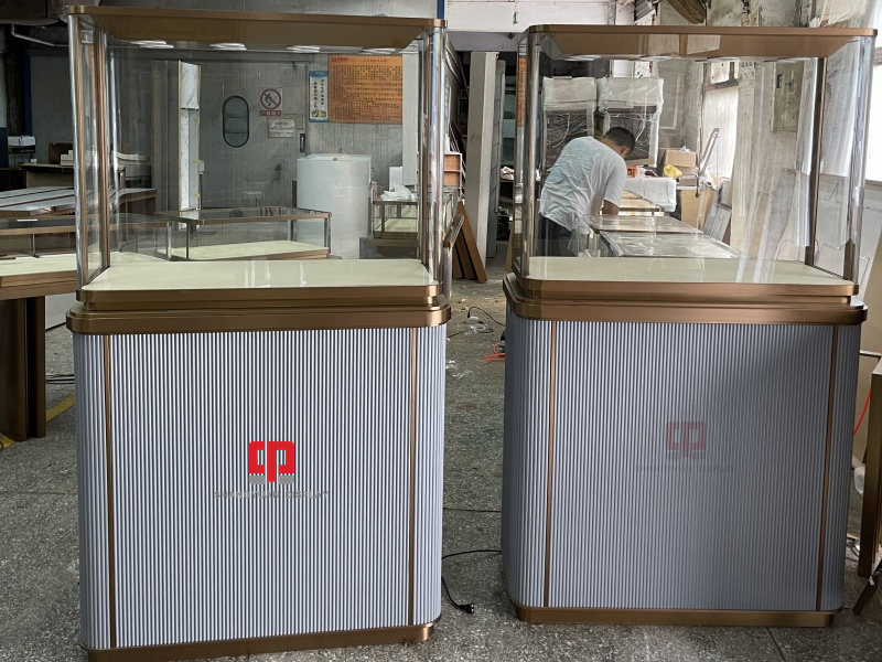 Common Woods For Jewelry Display Cabinets