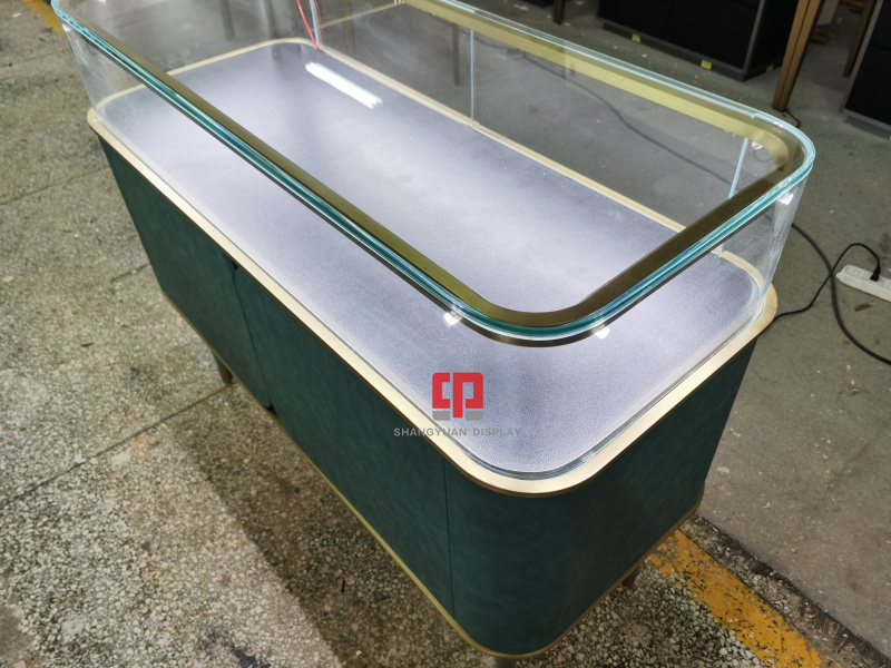 Glass Display Case Jewelry