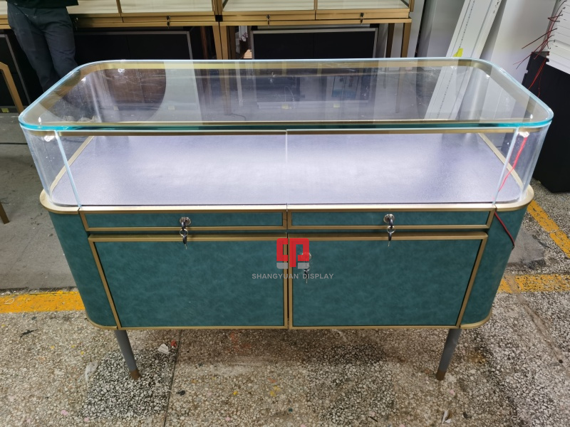 Glass Display Case Jewelry