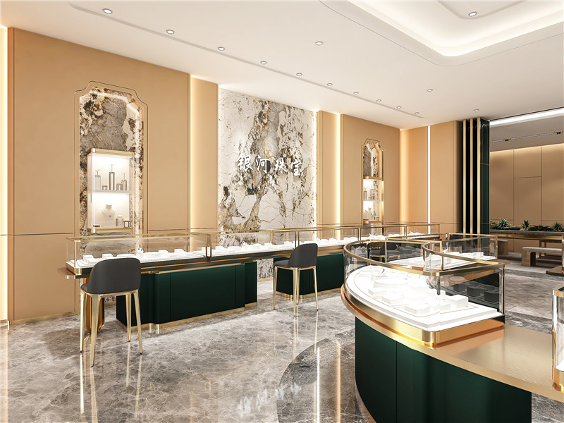 China YinHe Jewelry Store Interior Design
