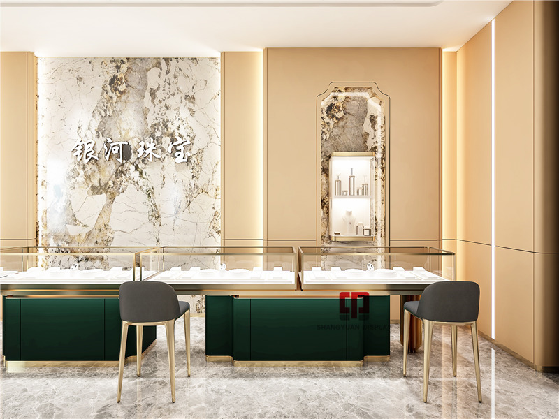 China YinHe Jewelry Store Interior Design
