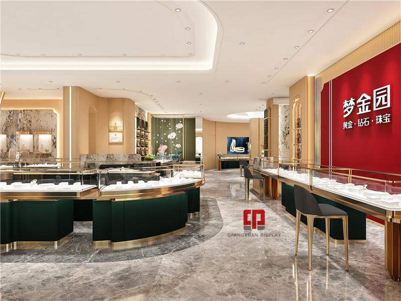 China YinHe Jewelry Store Interior Design