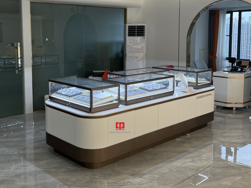 Jewelry Store Display Cabinets Combination Showcase