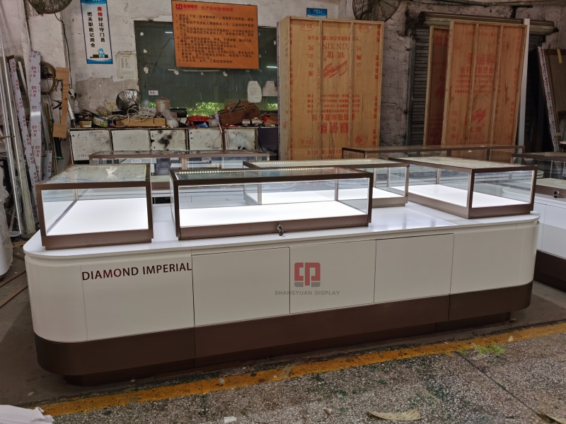 Jewelry Store Display Cabinets Combination Showcase