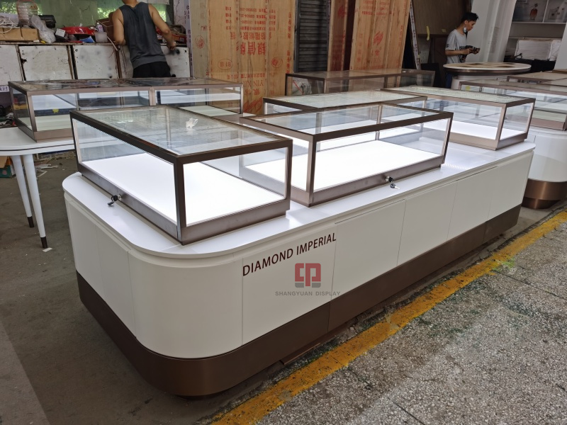 Jewelry Store Display Cabinets Combination Showcase