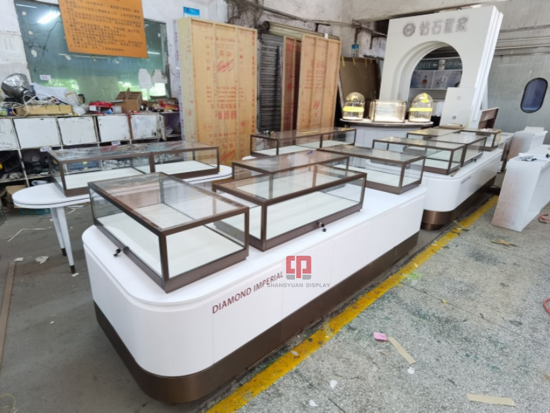 Jewelry Store Display Cabinets Combination Showcase