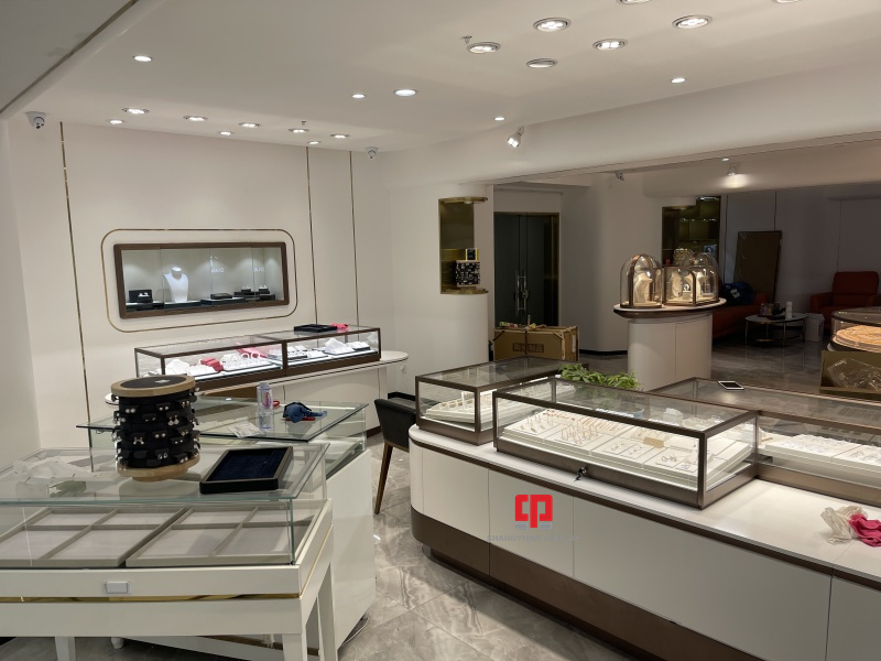 Jewelry Store Display Cabinets Combination Showcase