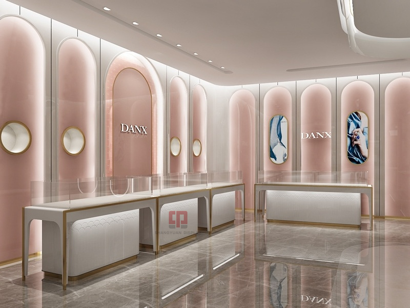 Luxury Jewellery Shop Display Showcase Design