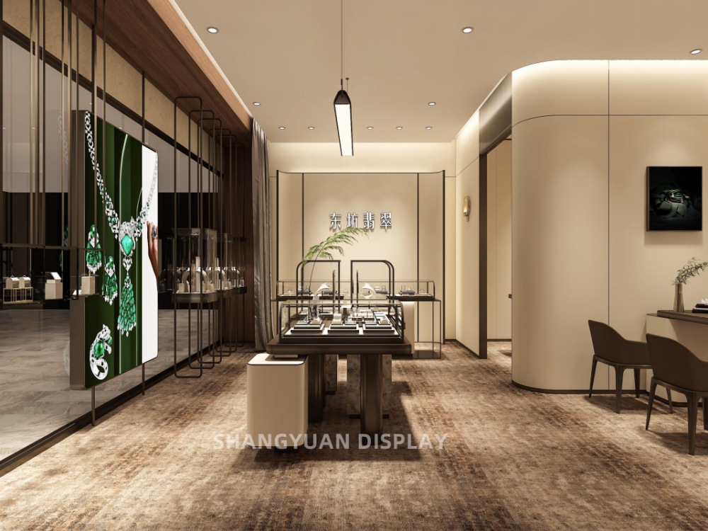 DONGFANG Jewelry Showroom Interior Design