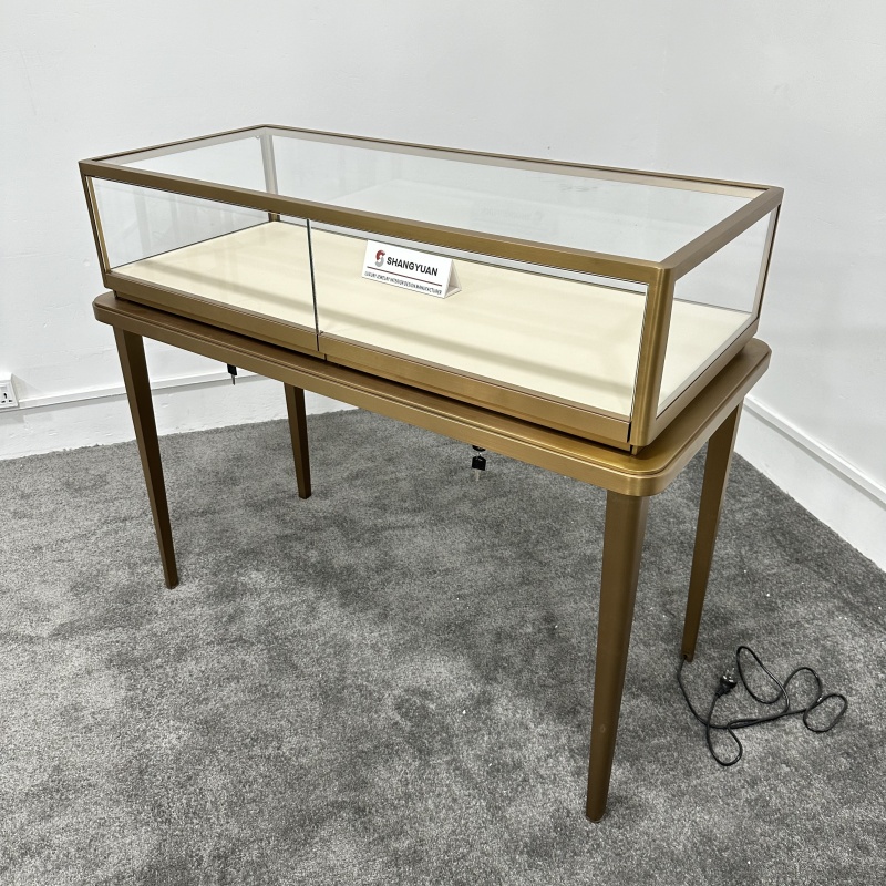 Customized Luxury Jewelry Watch Display Counter Showcase