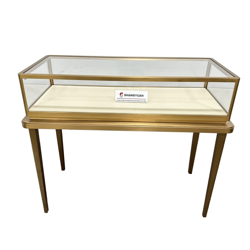 Customized Luxury Jewelry Watch Display Counter Showcase