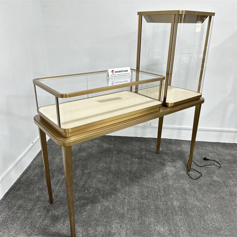 High Quality Jewellery Watch Display Showcase Fancy Shop Counter Design