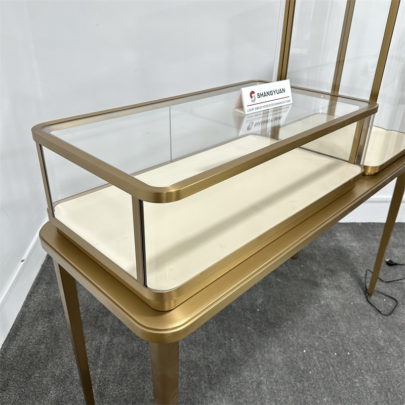 High Quality Jewellery Watch Display Showcase Fancy Shop Counter Design