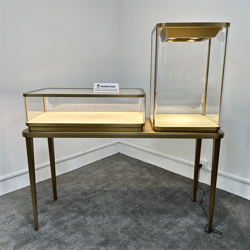 High Quality Jewellery Watch Display Showcase Fancy Shop Counter Design
