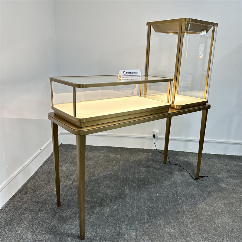High Quality Jewellery Watch Display Showcase Fancy Shop Counter Design