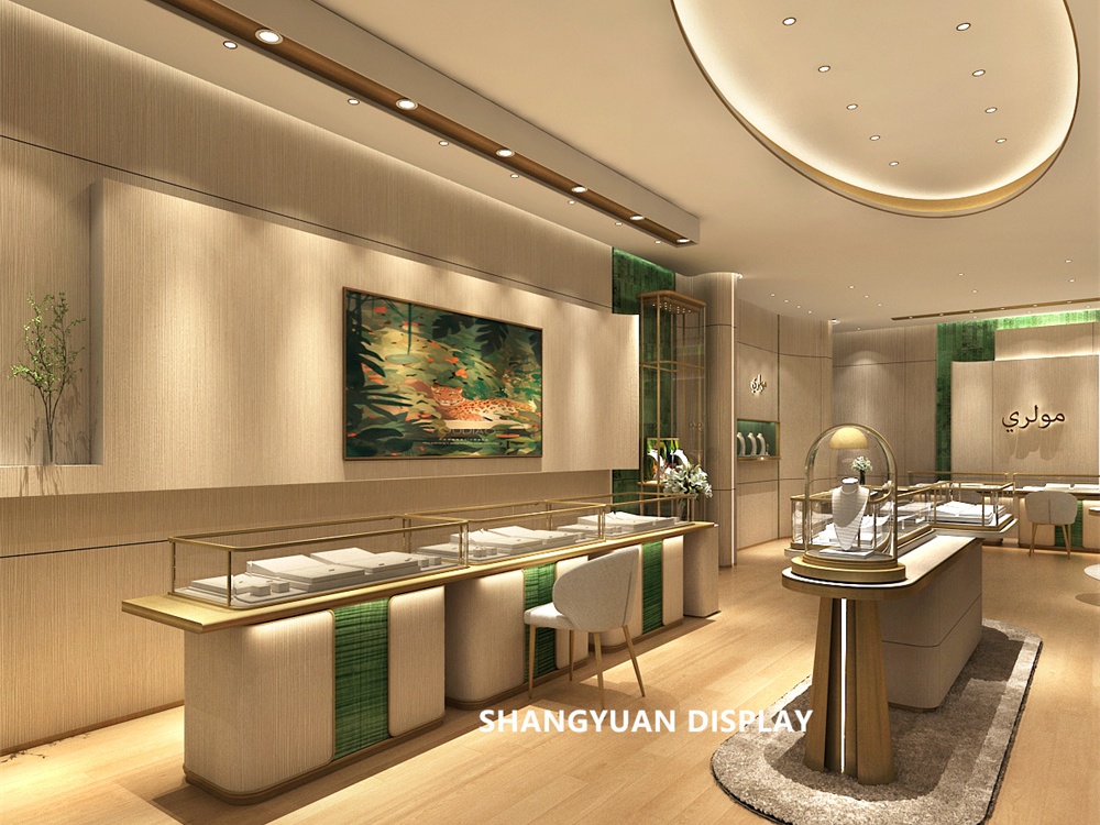 Saudi Arabia Riyadh Jewelry Shop Design Project