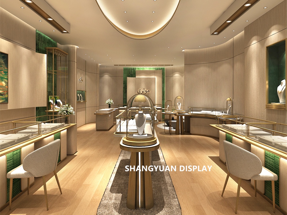 Saudi Arabia Riyadh Jewelry Shop Design Project