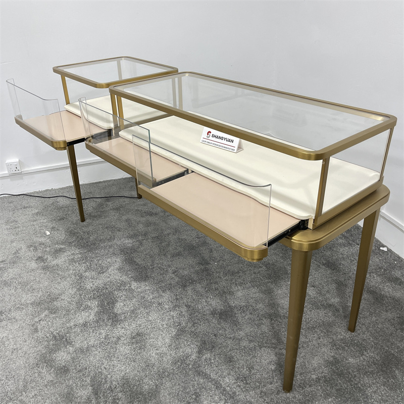 Metal Stainless Steel Jewelry Display Table