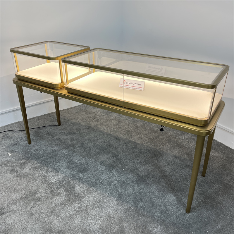Metal Stainless Steel Jewelry Display Table