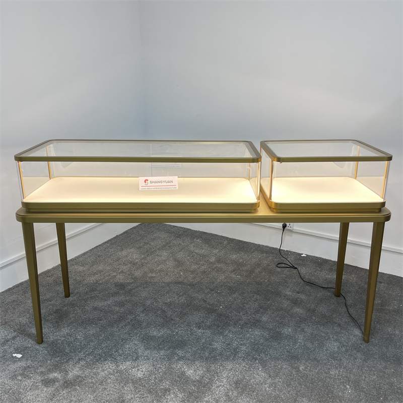 Metal Stainless Steel Jewelry Display Table