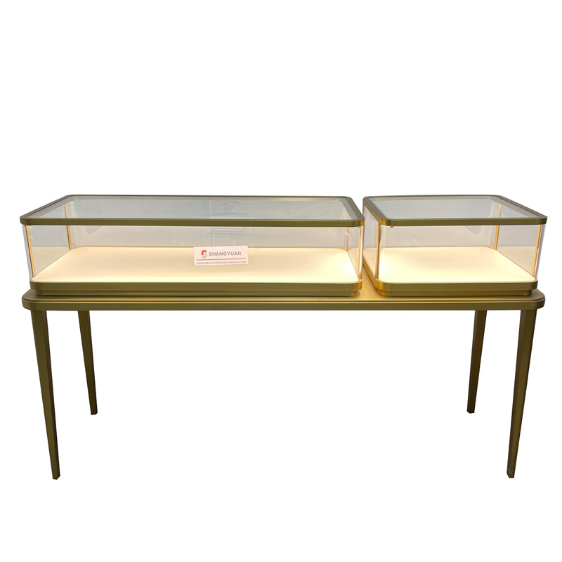 Metal Stainless Steel Jewelry Display Table