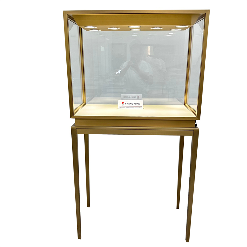  Factory wholesale Lighted Jewelry Store Showcases 