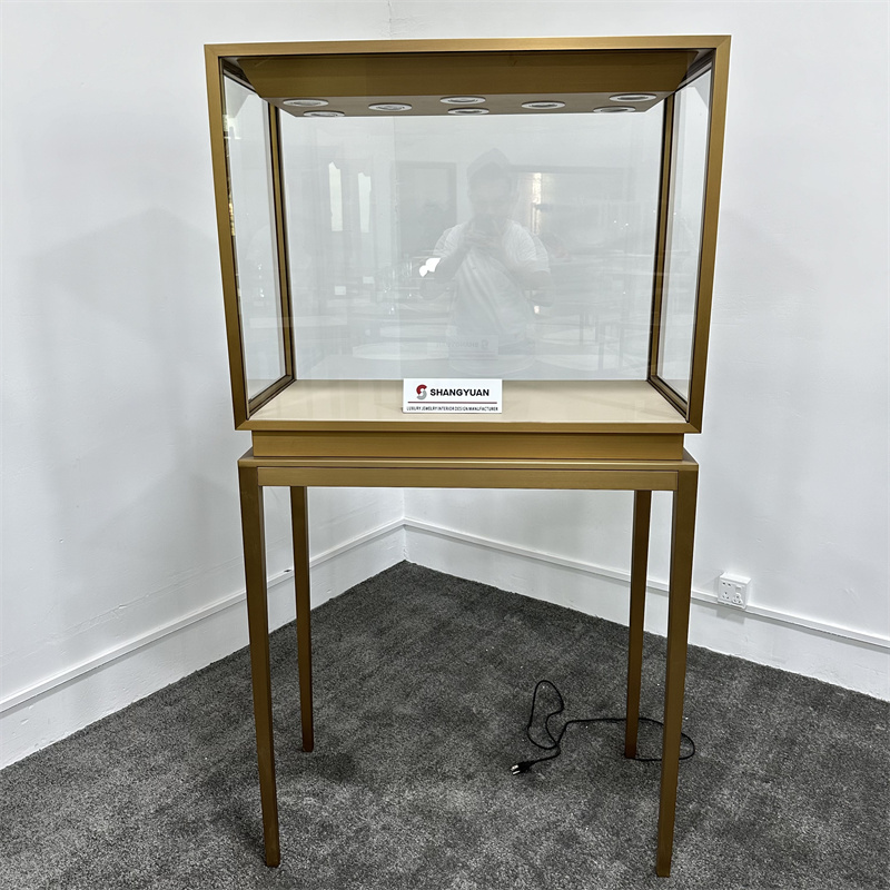  Factory wholesale Lighted Jewelry Store Showcases 