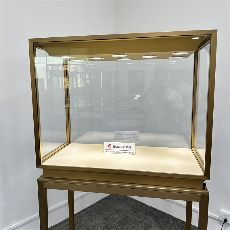  Factory wholesale Lighted Jewelry Store Showcases 