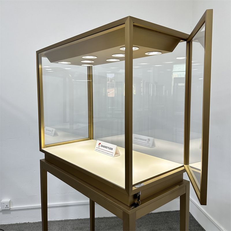  Factory wholesale Lighted Jewelry Store Showcases 