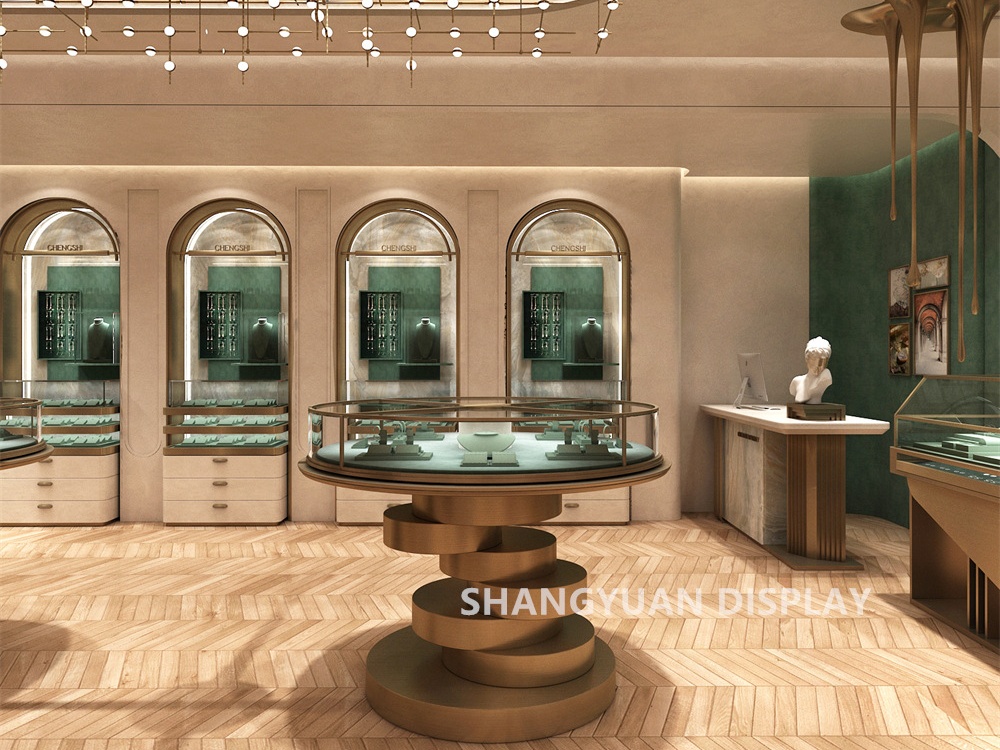 Personalized Art Jewelry Showroom Interior Design Project