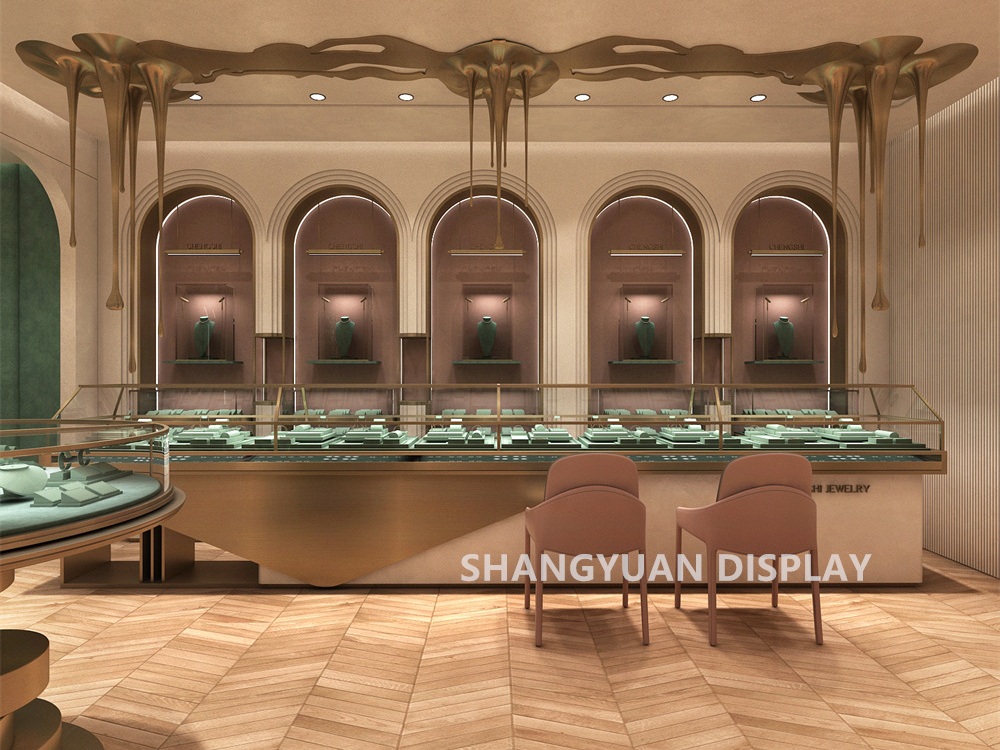 Personalized Art Jewelry Showroom Interior Design Project