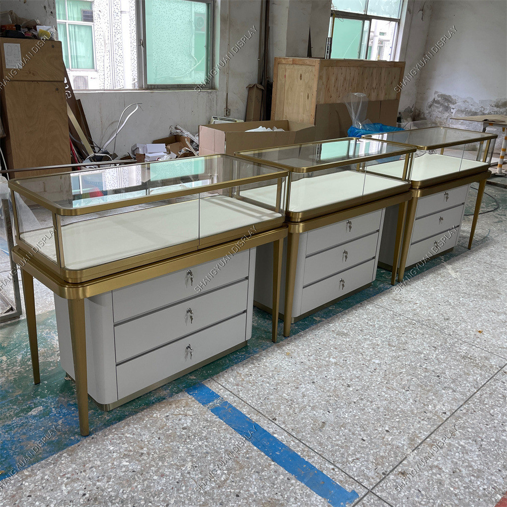 Luxury Jewelry Counter Designed for High-End Jewelry Shops