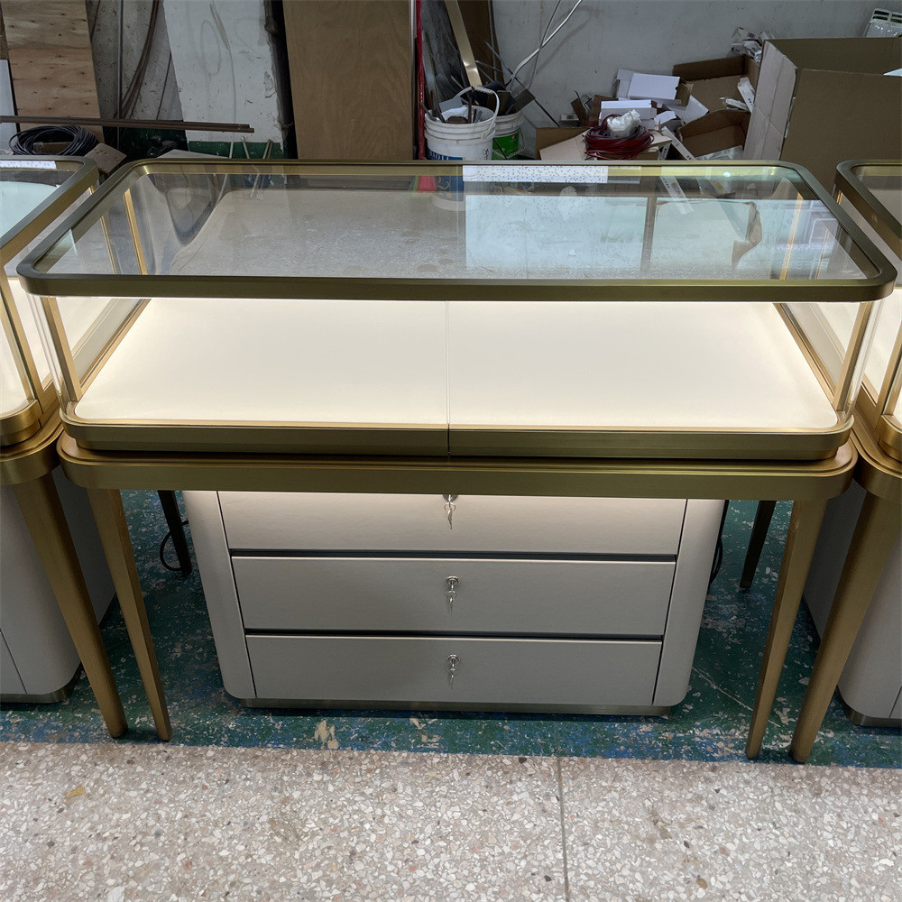 Luxury Jewelry Counter Designed for High-End Jewelry Shops