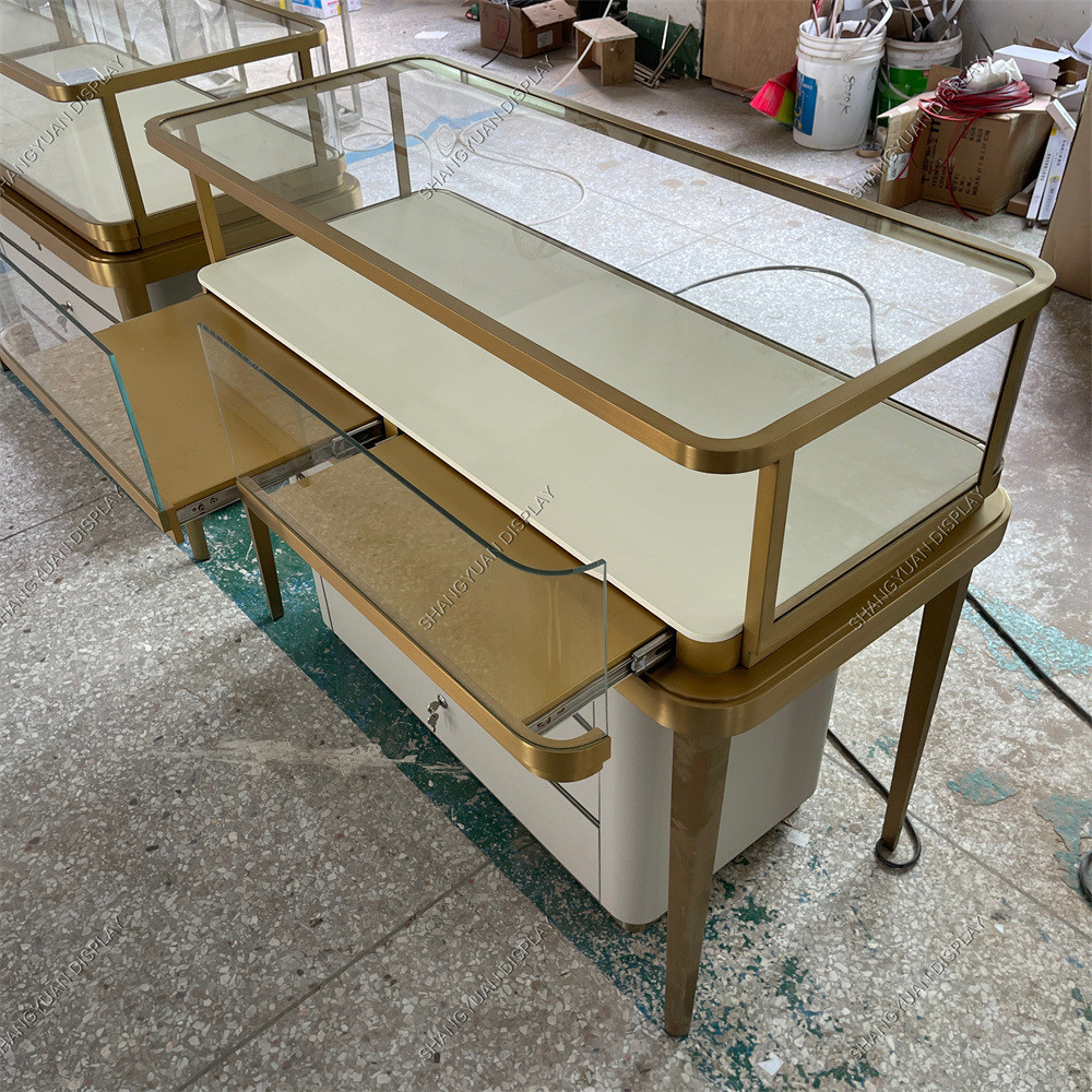 Luxury Jewelry Counter Designed for High-End Jewelry Shops