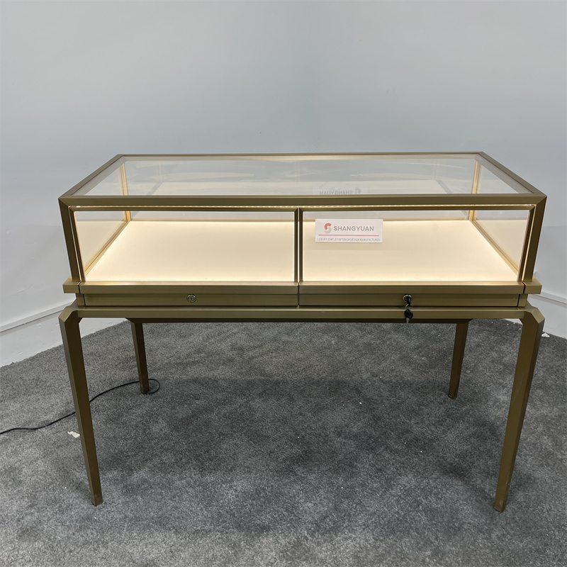 Mongolia DANSRAN jewelry kiosk design and customization