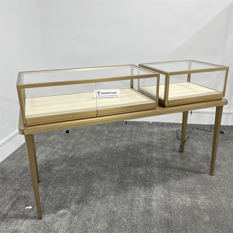 Mongolia DANSRAN jewelry kiosk design and customization