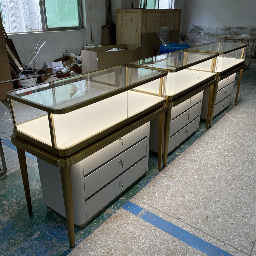 Luxury Jewelry Counter Designed for High-End Jewelry Shops