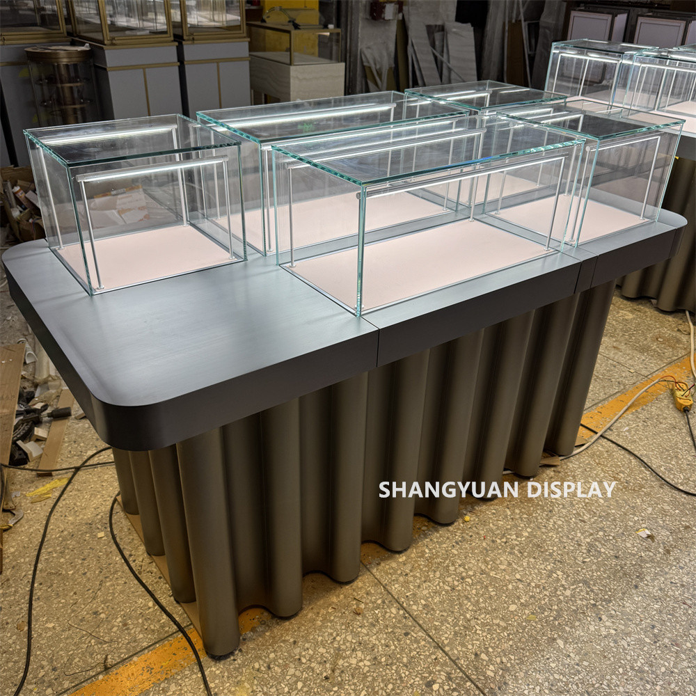 Original Design Personalized Glass Jewelry Display Cabinets