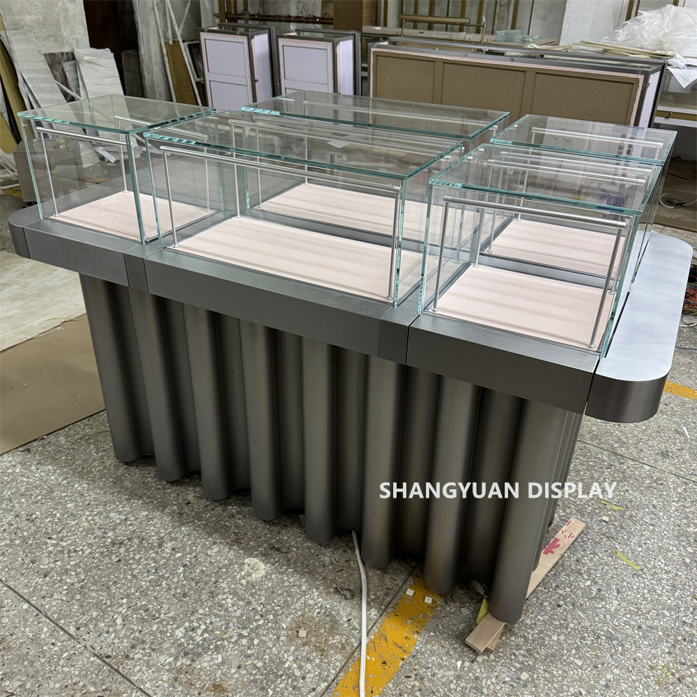 Original Design Personalized Glass Jewelry Display Cabinets