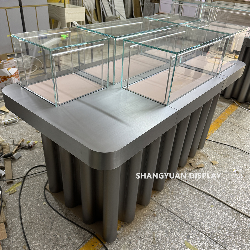 Original Design Personalized Glass Jewelry Display Cabinets