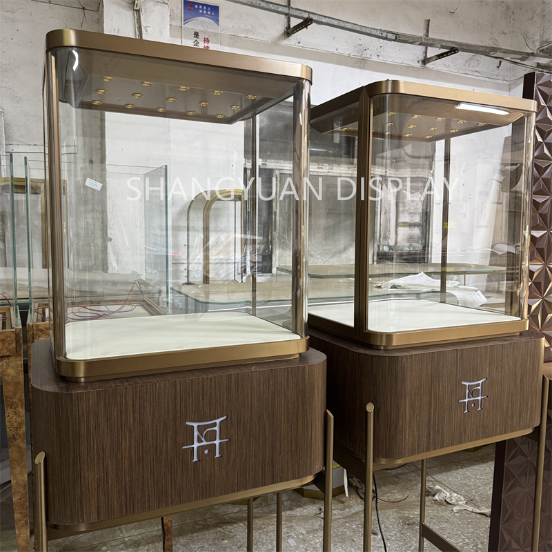 Luxury Jewelry Store Custom Display Cases