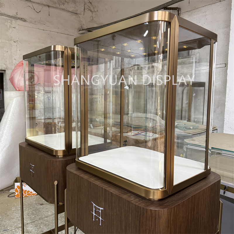 Luxury Jewelry Store Custom Display Cases