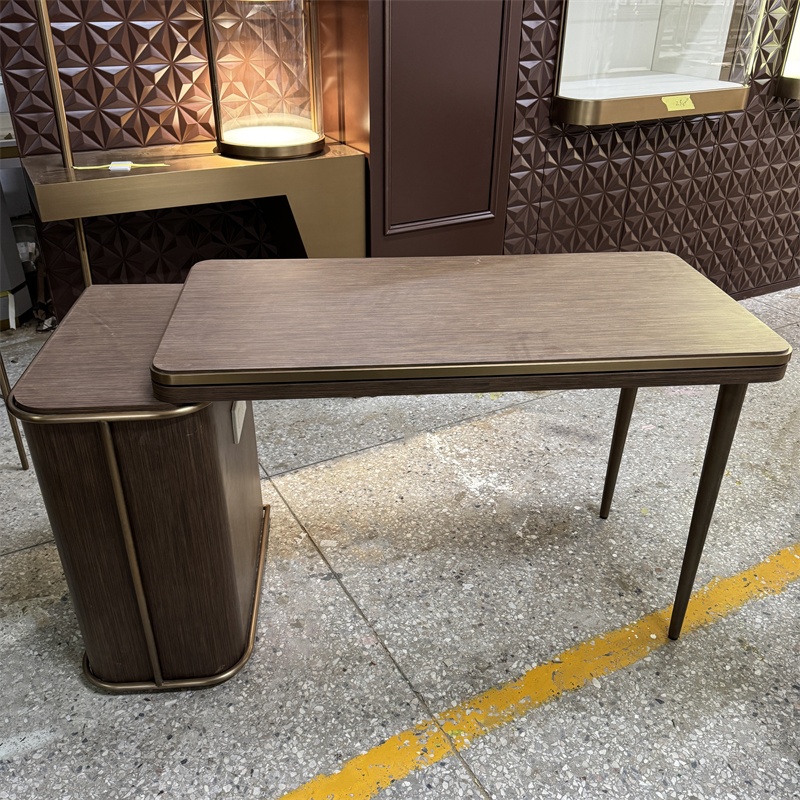 Wood Grain Paint Jewelry Display Table