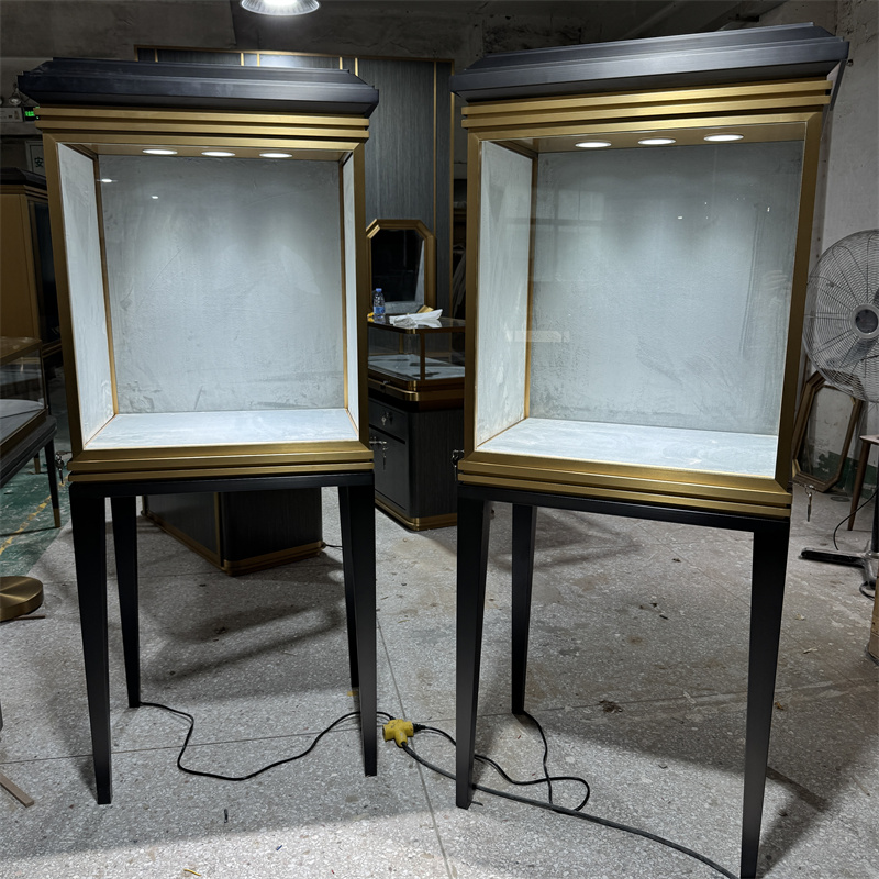 Jewelry Store Metal Jewelry Display Cabinets