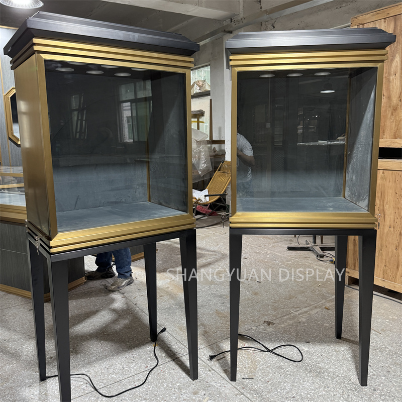 Jewelry Store Metal Jewelry Display Cabinets