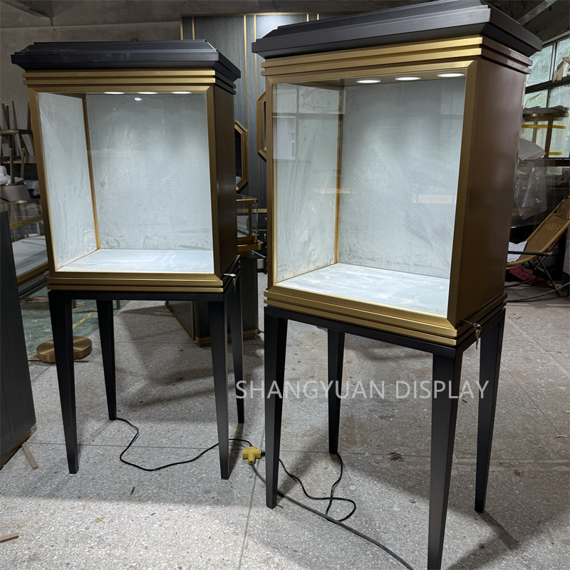 Jewelry Store Metal Jewelry Display Cabinets